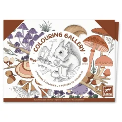 Farvelaegningsplakater - Natur, 3 Stk