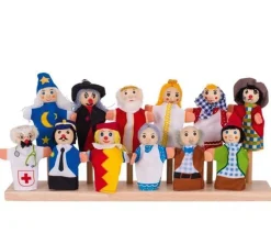 Fingerdukker - Saet 1, 12 Stk