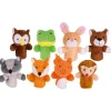 Fingerdukker - Skovdyr, 8 Stk