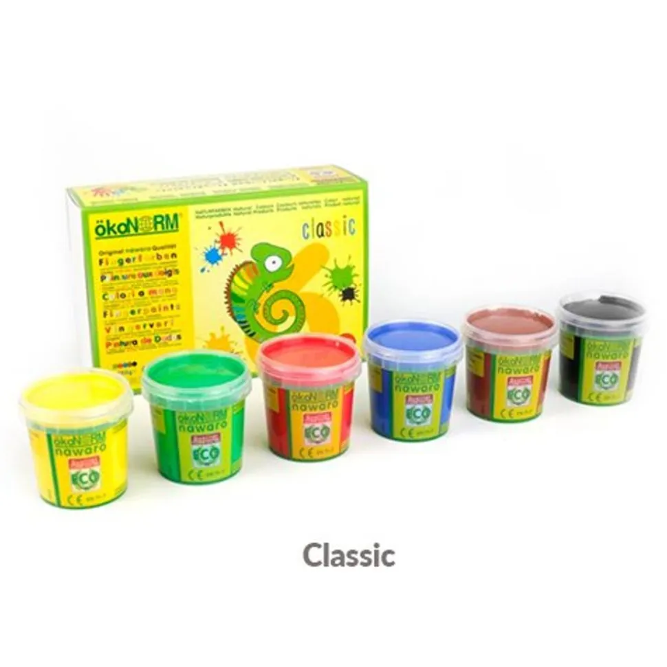 Fingermaling - 6 X 150 Gram