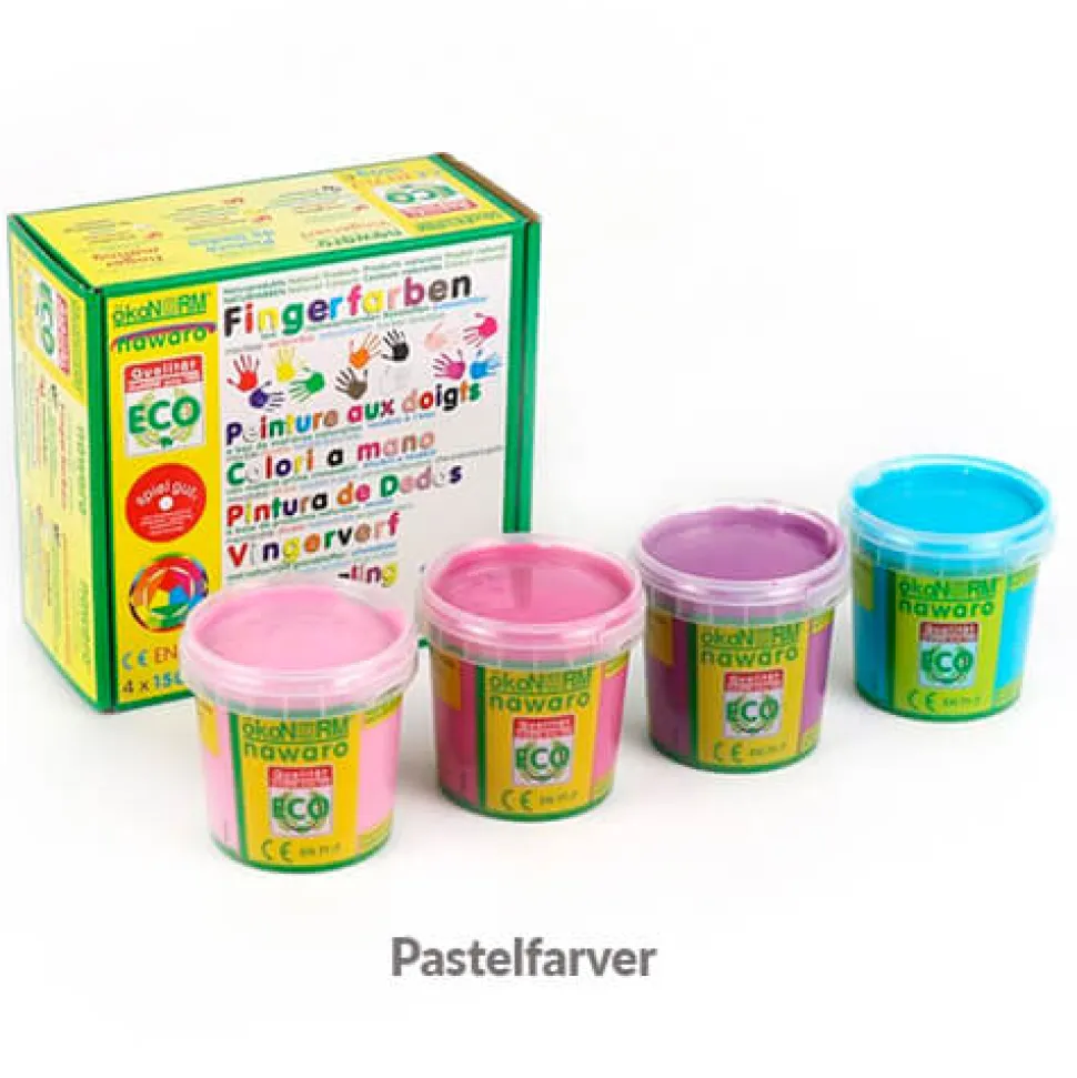 Fingermaling - 4 X 150 Gram