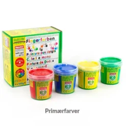 Fingermaling - 4 X 150 Gram