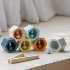 Finmotorisk Læringsspil - Bikuber