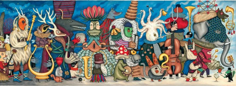 Galleri Puslespil 500 Brikker- Fantasiens Orkester