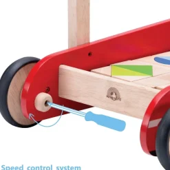 Gavogn Med Klodser Og Bremsefunktion