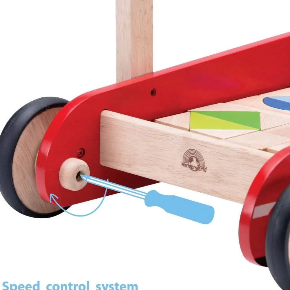 Gavogn Med Klodser Og Bremsefunktion