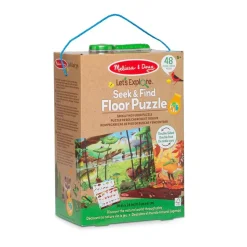 Gulvpuslespil, Tosidet M. 48 Brikker - Natur