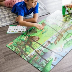 Gulvpuslespil, Tosidet M. 48 Brikker - Natur