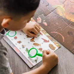 Gulvpuslespil, Tosidet M. 48 Brikker - Natur