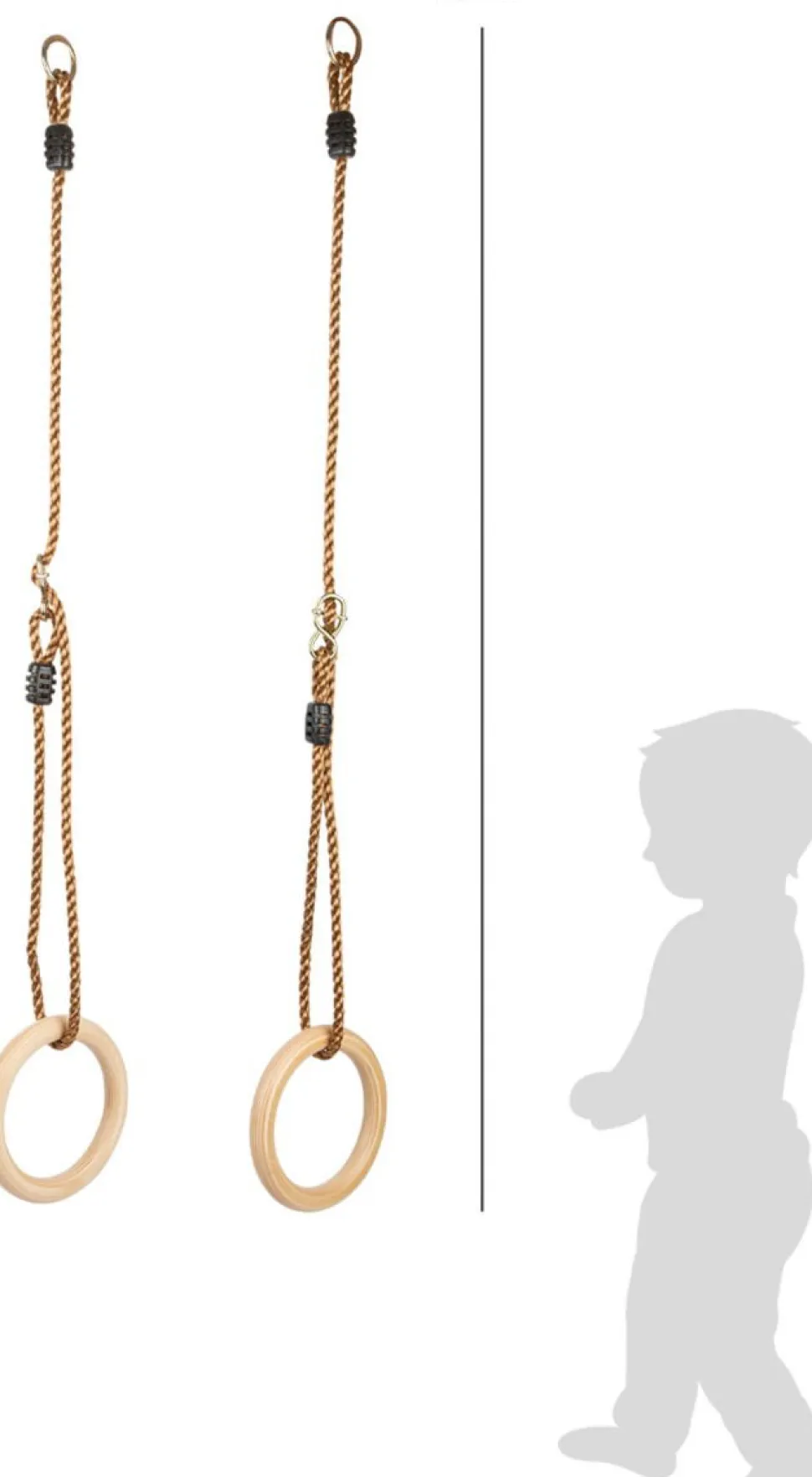 Gymnastikringe I Trae - O 18 Cm