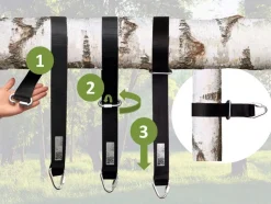 Gyngeophaeng Til Trae - Simpel 200 Cm