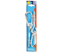 GyngeTilbehør - Krog Med Karabin, 2 Stk