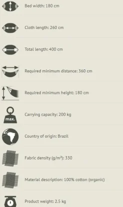 Haengekoje Kingsize I Okologisk Bomuld - Latte