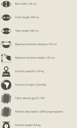 Haengekoje Single Outdoor - Lime