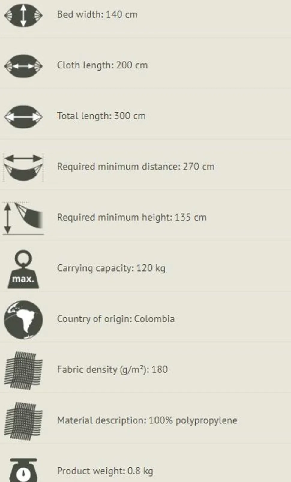 Haengekoje Single Outdoor - Lime