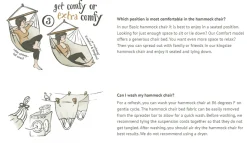 Haengekojestol Single Outdoor - Lime