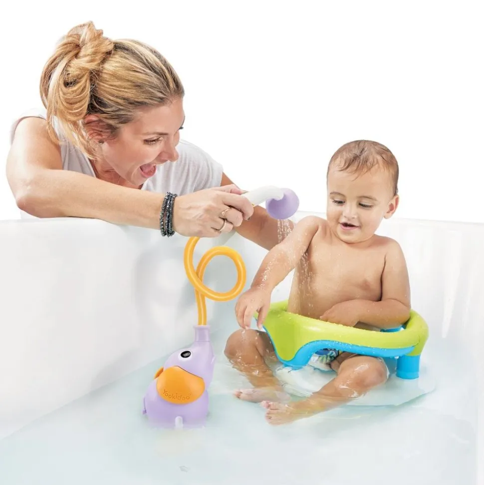 Handbruser, Batteridrevet - Elefant, Lilla