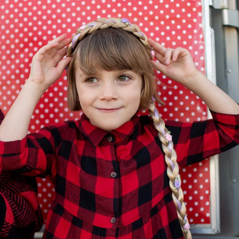 Harbojle Med Fletning - Blond