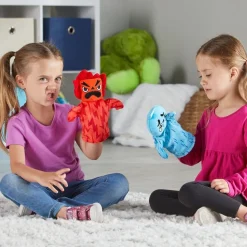 Hånddukker - Familien Folelser, 5 Stk