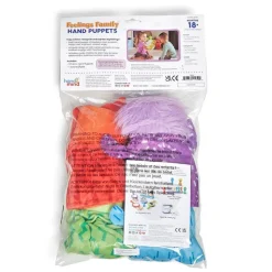 Hånddukker - Familien Folelser, 5 Stk