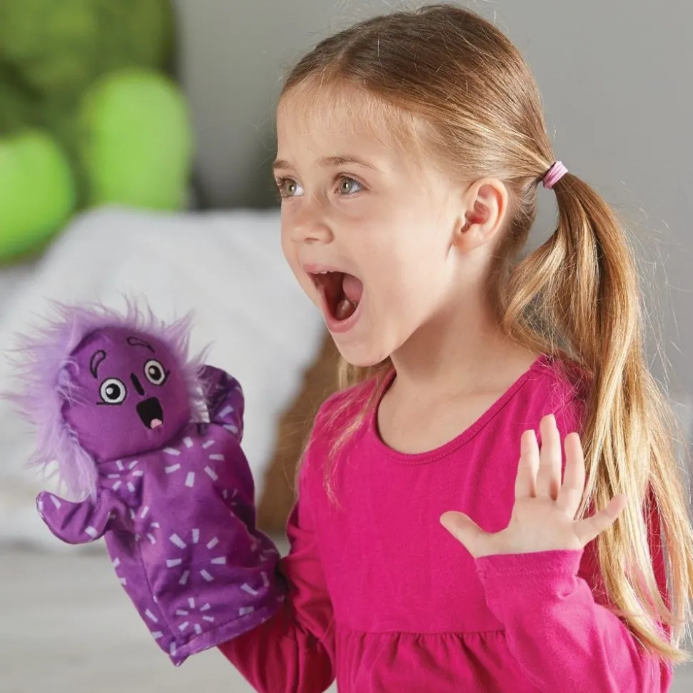 Hånddukker - Familien Folelser, 5 Stk