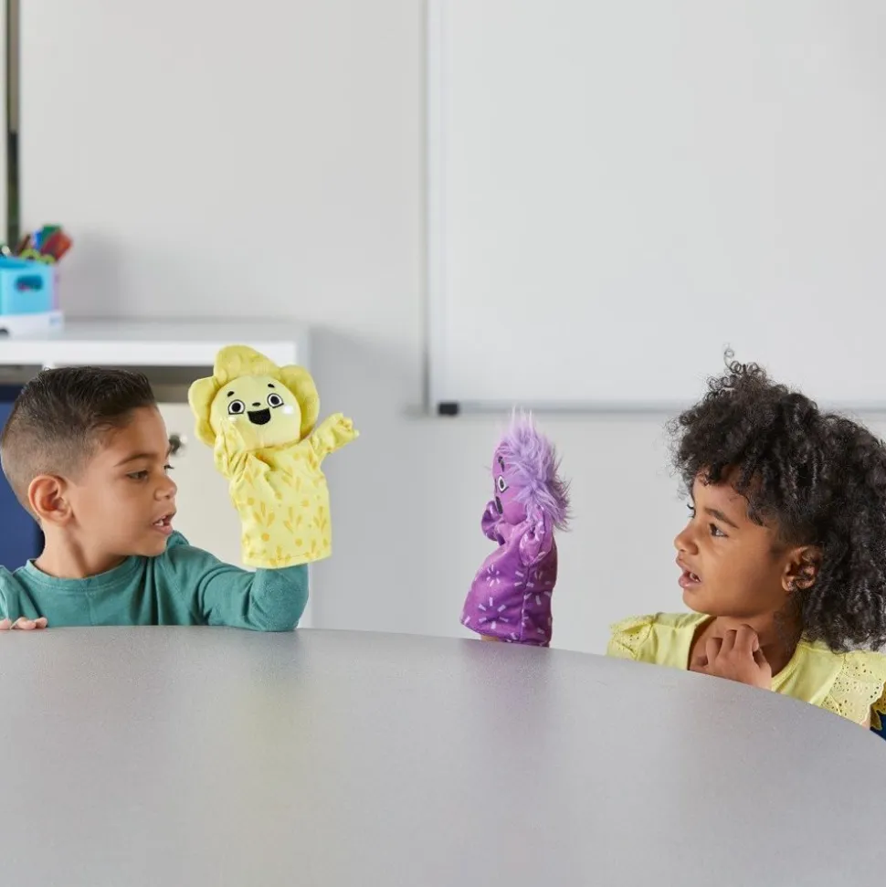 Hånddukker - Familien Folelser, 5 Stk