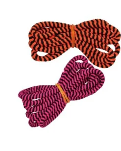 Hoppeelastik Med Sorte Striber, 5 Meter