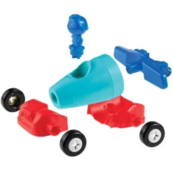 3-I-1 Byggesæt - Bil, Bad & Fly