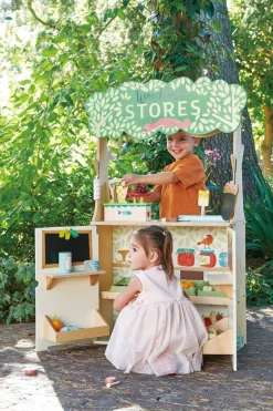 2-I-1 Dukketeater Og Kobmandsbutik