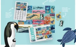 2-I-1 Puslespil M. 500 Brikker - Havets Kaemper