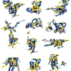 12-I-1 RobotByggesæt Til Solenergi, 230 Dele