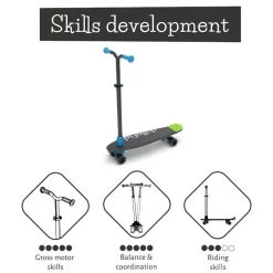 2-I-1 Skatieskootie - Sort