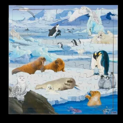 Interaktivt Puslespil M. 81 Brikker - Polardyr