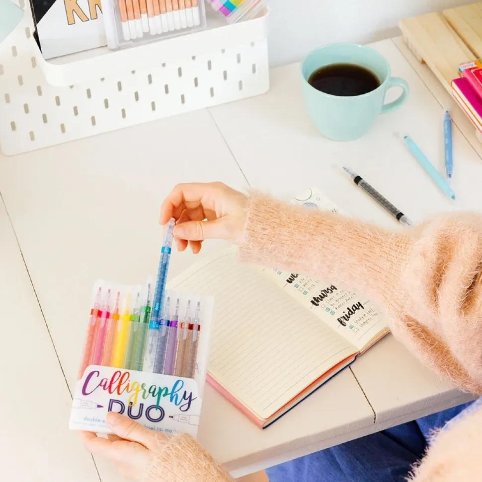 Kalligrafi Tusser - Duo, 12 Stk