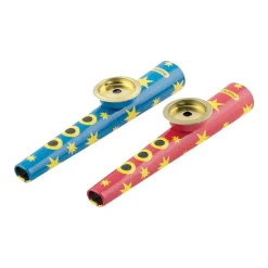 Kazoo I Metal (Ass. Farver), 1 Stk