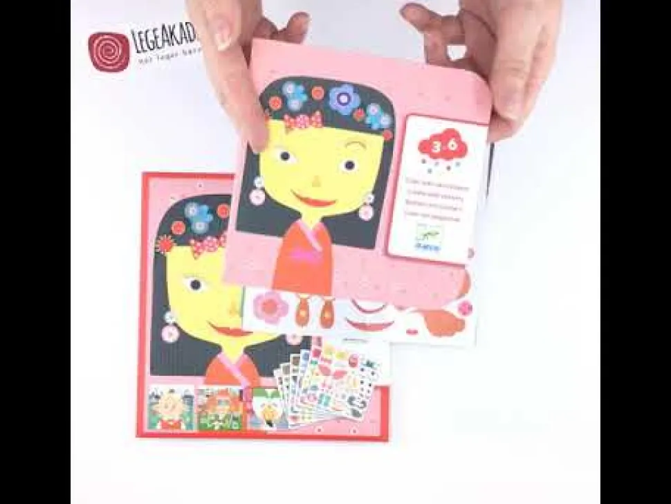 Klistermaerkeleg - Ansigter