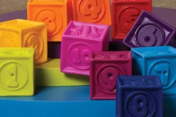 Klodser Med Tal Og Figurer, 10 Stk