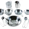 Kokkensaet Af Rustfrit Stal, 12 Dele