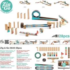 Kuglebane Zig & Go, 28 Dele