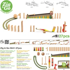 Kuglebane Zig & Go, 27 Dele