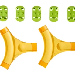 Kullerbu Tilbehør - Drejbare Skinner, 2 Stk