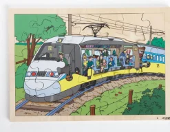 Lag Pa Lag Puslespil - Kig Ind I Toget