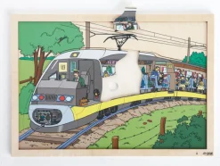 Lag Pa Lag Puslespil - Kig Ind I Toget