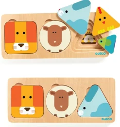 Lag Puslespil - Animabasic, Geometridyr