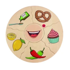 Lag Puslespil - De Fem Sanser