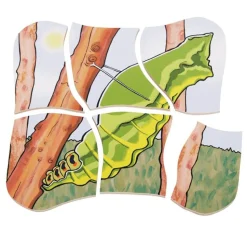 Lag Puslespil - Sommerfuglens Livscyklus