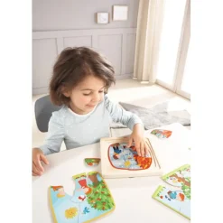 Lag Puslespil Trae - Arstiderne