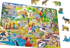Larsen Puslespil - Zoo, 48 Brikker