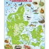 Larsen Puslespil -Danmarkskort