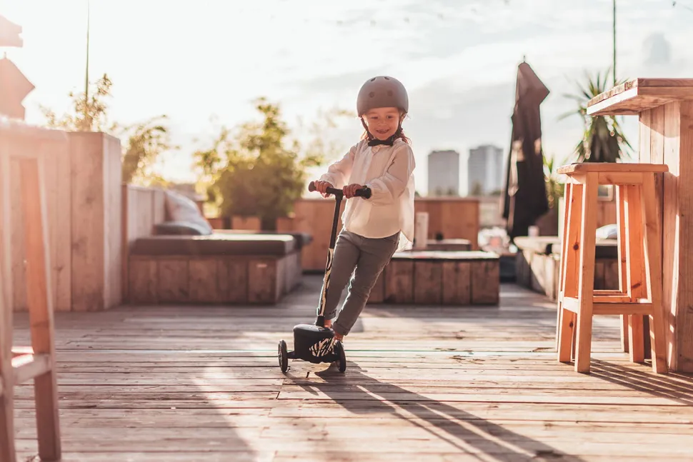 Løbehjul - Highwaykick 2 Lifestyle, Zebra